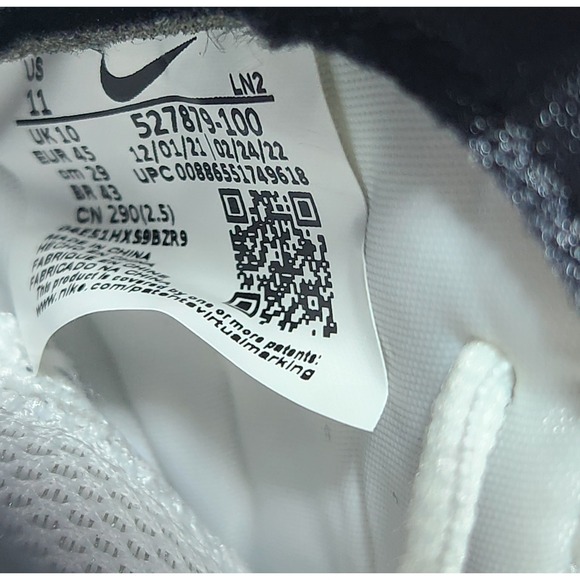 Nike Vapor Pro Men's 3/4 Destroyer Mid Turf Football/ Lacrosse Cleats 527879-100 - Picture 11 of 12